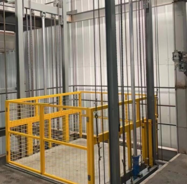 益阳导轨式升降机一般加工周期